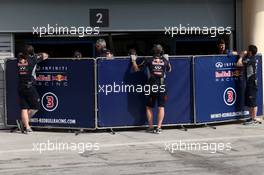 Red Bull Racing  28.02.2014. Formula One Testing, Bahrain Test Two, Day Two, Sakhir, Bahrain.