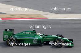 Marcus Ericsson (SWE), Caterham F1 Team  28.02.2014. Formula One Testing, Bahrain Test Two, Day Two, Sakhir, Bahrain.