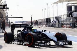 Felipe Massa (BRA) Williams FW36. 28.02.2014. Formula One Testing, Bahrain Test Two, Day Two, Sakhir, Bahrain.