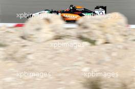 Nico Hulkenberg (GER), Sahara Force India  01.03.2014. Formula One Testing, Bahrain Test Two, Day Three, Sakhir, Bahrain.
