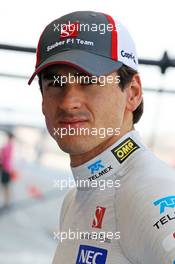 Adrian Sutil (GER) Sauber. 01.03.2014. Formula One Testing, Bahrain Test Two, Day Three, Sakhir, Bahrain.