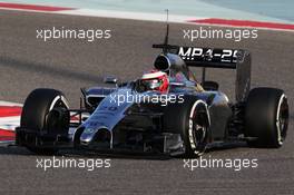 Kevin Magnussen (DEN) McLaren MP4-29. 01.03.2014. Formula One Testing, Bahrain Test Two, Day Three, Sakhir, Bahrain.