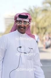 Sheikh Salman bin Isa Al-Khalifa (BAH), Chief Executive of Bahrain International Circuit 01.03.2014. Formula One Testing, Bahrain Test Two, Day Three, Sakhir, Bahrain.