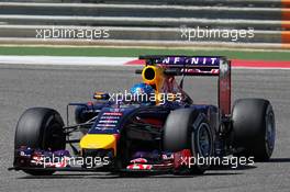 Sebastian Vettel (GER) Red Bull Racing RB10. 02.03.2014. Formula One Testing, Bahrain Test Two, Day Four, Sakhir, Bahrain.