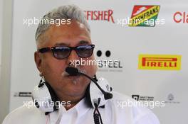 Dr. Vijay Mallya (IND) Sahara Force India F1 Team Owner. 02.03.2014. Formula One Testing, Bahrain Test Two, Day Four, Sakhir, Bahrain.
