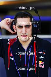 Sebastien Buemi (SUI) Red Bull Racing and Scuderia Toro Rosso Reserve Driver. 02.03.2014. Formula One Testing, Bahrain Test Two, Day Four, Sakhir, Bahrain.
