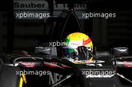 Esteban Gutierrez (MEX), Sauber F1 Team  02.03.2014. Formula One Testing, Bahrain Test Two, Day Four, Sakhir, Bahrain.