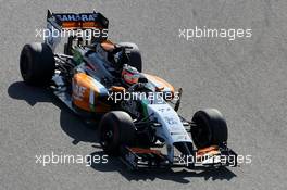 Nico Hulkenberg (GER), Sahara Force India  02.03.2014. Formula One Testing, Bahrain Test Two, Day Four, Sakhir, Bahrain.