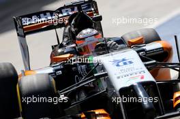 Nico Hulkenberg (GER), Sahara Force India  02.03.2014. Formula One Testing, Bahrain Test Two, Day Four, Sakhir, Bahrain.