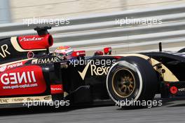 Pastor Maldonado (VEN) Lotus F1 E21. 27.02.2014. Formula One Testing, Bahrain Test Two, Day One, Sakhir, Bahrain.
