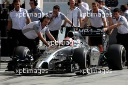 Kevin Magnussen (DEN), McLaren F1  27.02.2014. Formula One Testing, Bahrain Test Two, Day One, Sakhir, Bahrain.