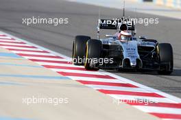 Kevin Magnussen (DEN), McLaren F1  27.02.2014. Formula One Testing, Bahrain Test Two, Day One, Sakhir, Bahrain.