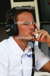 Giedo van der Garde (NLD) Sauber Reserve Driver. 27.02.2014. Formula One Testing, Bahrain Test Two, Day One, Sakhir, Bahrain.