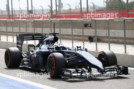 Valtteri Bottas (FIN) Williams FW36. 27.02.2014. Formula One Testing, Bahrain Test Two, Day One, Sakhir, Bahrain.