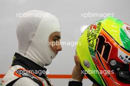 Sergio Perez (MEX) Sahara Force India F1. 27.02.2014. Formula One Testing, Bahrain Test Two, Day One, Sakhir, Bahrain.