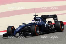 Valtteri Bottas (FIN) Williams FW36. 27.02.2014. Formula One Testing, Bahrain Test Two, Day One, Sakhir, Bahrain.