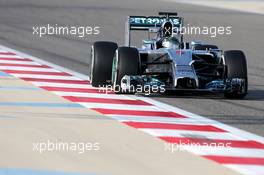 Nico Rosberg (GER), Mercedes AMG F1 Team  27.02.2014. Formula One Testing, Bahrain Test Two, Day One, Sakhir, Bahrain.