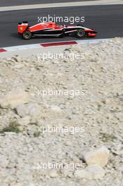 Max Chilton (GBR) Marussia F1 Team MR03. 27.02.2014. Formula One Testing, Bahrain Test Two, Day One, Sakhir, Bahrain.