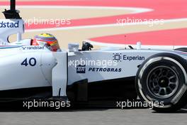 Felipe Nasr (BRA), third driver, Williams F1 Team  09.04.2014. Formula One Testing, Bahrain Test, Day Two, Sakhir, Bahrain.