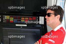 Dave O'Neill (GBR) Marussia F1 Team Manager  09.04.2014. Formula One Testing, Bahrain Test, Day Two, Sakhir, Bahrain.
