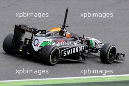 Nico Hulkenberg (GER), Sahara Force India  13.05.2014. Formula One Testing, Barcelona, Spain, Day One.