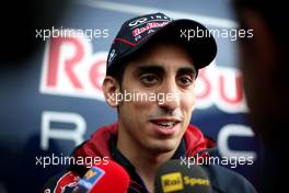 Sebastien Buemi (SUI), Third driver, Red Bull Racing    13.05.2014. Formula One Testing, Barcelona, Spain, Day One.