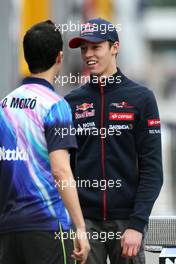 Daniil Kvyat (RUS), Scuderia Toro Rosso  13.05.2014. Formula One Testing, Barcelona, Spain, Day One.