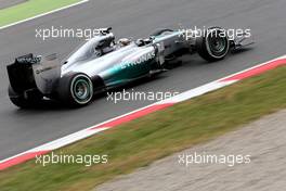 Lewis Hamilton (GBR), Mercedes AMG F1 Team  13.05.2014. Formula One Testing, Barcelona, Spain, Day One.