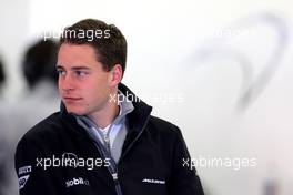 Stoffel Vandoorne (BEL), third driver, McLaren F1 Team  13.05.2014. Formula One Testing, Barcelona, Spain, Day One.