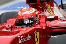 Kimi Raikkonen (FIN), Scuderia Ferrari  13.05.2014. Formula One Testing, Barcelona, Spain, Day One.