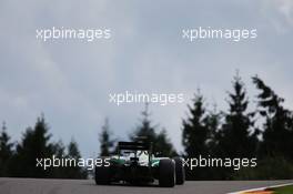 Marcus Ericsson (SWE) Caterham CT05. 22.08.2014. Formula 1 World Championship, Rd 12, Belgian Grand Prix, Spa Francorchamps, Belgium, Practice Day.