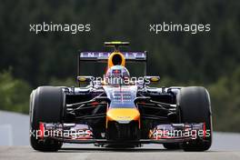 Daniel Ricciardo (AUS), Red Bull Racing  22.08.2014. Formula 1 World Championship, Rd 12, Belgian Grand Prix, Spa Francorchamps, Belgium, Practice Day.