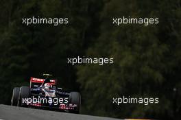 Daniil Kvyat (RUS) Scuderia Toro Rosso STR9. 22.08.2014. Formula 1 World Championship, Rd 12, Belgian Grand Prix, Spa Francorchamps, Belgium, Practice Day.