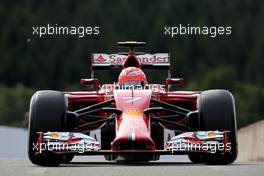 Kimi Raikkonen (FIN), Scuderia Ferrari  22.08.2014. Formula 1 World Championship, Rd 12, Belgian Grand Prix, Spa Francorchamps, Belgium, Practice Day.