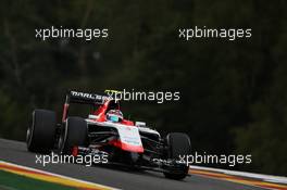 Max Chilton (GBR) Marussia F1 Team MR03. 22.08.2014. Formula 1 World Championship, Rd 12, Belgian Grand Prix, Spa Francorchamps, Belgium, Practice Day.