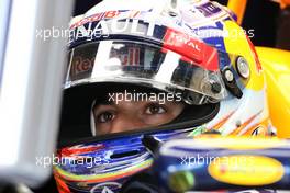 Daniel Ricciardo (AUS), Red Bull Racing  22.08.2014. Formula 1 World Championship, Rd 12, Belgian Grand Prix, Spa Francorchamps, Belgium, Practice Day.
