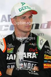 Nico Hulkenberg (GER), Sahara Force India  22.08.2014. Formula 1 World Championship, Rd 12, Belgian Grand Prix, Spa Francorchamps, Belgium, Practice Day.