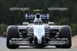 Valtteri Bottas (FIN), Williams F1 Team  22.08.2014. Formula 1 World Championship, Rd 12, Belgian Grand Prix, Spa Francorchamps, Belgium, Practice Day.