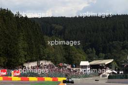 Esteban Gutierrez (MEX), Sauber F1 Team  24.08.2014. Formula 1 World Championship, Rd 12, Belgian Grand Prix, Spa Francorchamps, Belgium, Race Day.