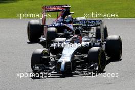 Kevin Magnussen (DEN), McLaren F1  24.08.2014. Formula 1 World Championship, Rd 12, Belgian Grand Prix, Spa Francorchamps, Belgium, Race Day.