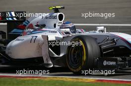 Valtteri Bottas (FIN) Williams FW36. 24.08.2014. Formula 1 World Championship, Rd 12, Belgian Grand Prix, Spa Francorchamps, Belgium, Race Day.