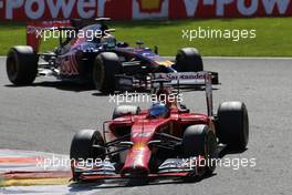 Fernando Alonso (ESP), Scuderia Ferrari  24.08.2014. Formula 1 World Championship, Rd 12, Belgian Grand Prix, Spa Francorchamps, Belgium, Race Day.