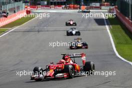 Kimi Raikkonen (FIN), Scuderia Ferrari  24.08.2014. Formula 1 World Championship, Rd 12, Belgian Grand Prix, Spa Francorchamps, Belgium, Race Day.