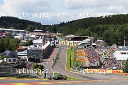 Kevin Magnussen (DEN) McLaren MP4-29. 24.08.2014. Formula 1 World Championship, Rd 12, Belgian Grand Prix, Spa Francorchamps, Belgium, Race Day.