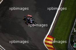 Jean-Eric Vergne (FRA) Scuderia Toro Rosso STR9. 23.08.2014. Formula 1 World Championship, Rd 12, Belgian Grand Prix, Spa Francorchamps, Belgium, Qualifying Day.