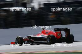 Max Chilton (GBR) Marussia F1 Team MR03. 23.08.2014. Formula 1 World Championship, Rd 12, Belgian Grand Prix, Spa Francorchamps, Belgium, Qualifying Day.