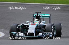 Lewis Hamilton (GBR) Mercedes AMG F1 W05. 23.08.2014. Formula 1 World Championship, Rd 12, Belgian Grand Prix, Spa Francorchamps, Belgium, Qualifying Day.