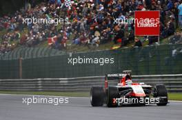 Jules Bianchi (FRA) Marussia F1 Team MR03. 23.08.2014. Formula 1 World Championship, Rd 12, Belgian Grand Prix, Spa Francorchamps, Belgium, Qualifying Day.