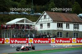 Jules Bianchi (FRA) Marussia F1 Team MR03. 23.08.2014. Formula 1 World Championship, Rd 12, Belgian Grand Prix, Spa Francorchamps, Belgium, Qualifying Day.