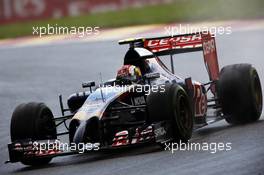 Daniil Kvyat (RUS) Scuderia Toro Rosso STR9. 23.08.2014. Formula 1 World Championship, Rd 12, Belgian Grand Prix, Spa Francorchamps, Belgium, Qualifying Day.